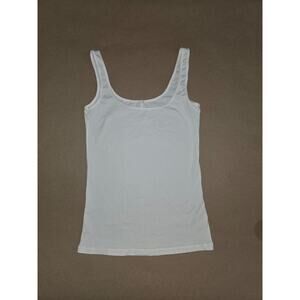 Skims NEW VINTAGE SCOOP NECK TANK Color White Size M
